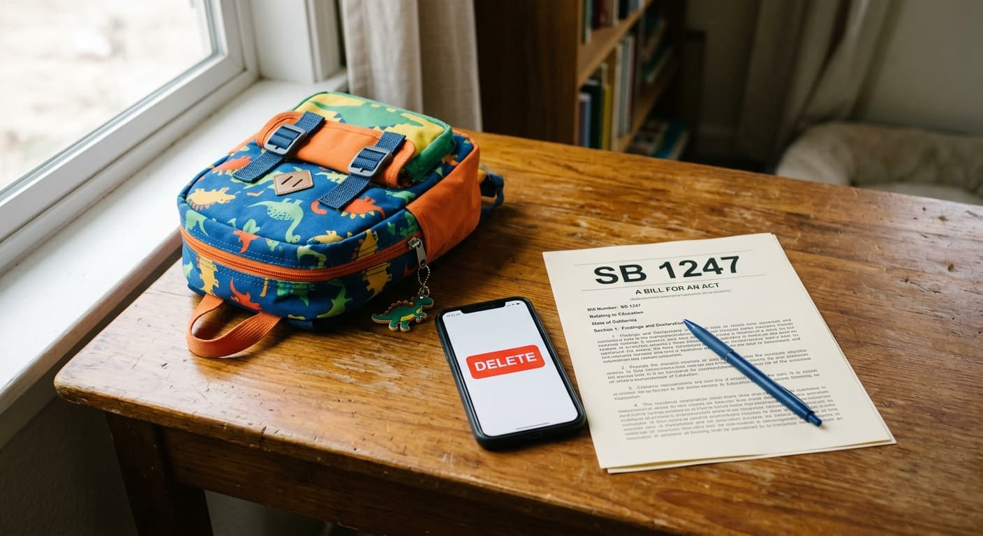 California SB 1247: The Sharenting Bill That Lets Kids Delete Their Parents' Content