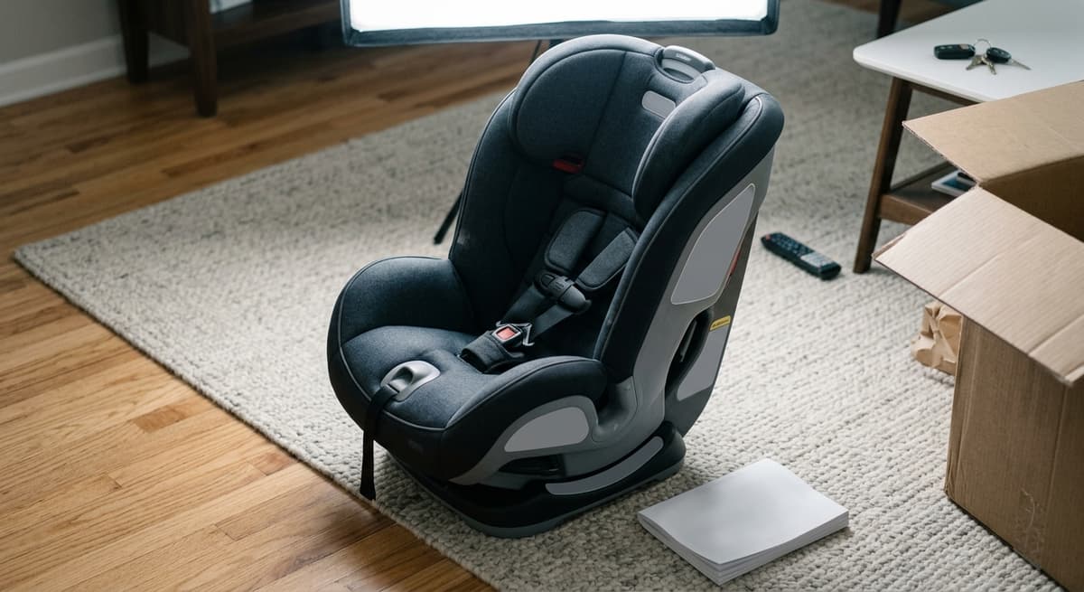 car seat - before installation