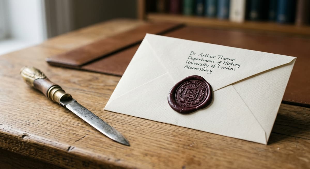 Sealed envelope with an official-looking wax stamp on a desk, representing formal EU regulatory instruments